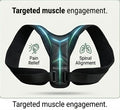 Adjustable Posture Corrector Back Brace for Enhanced Spinal Alignment and Support